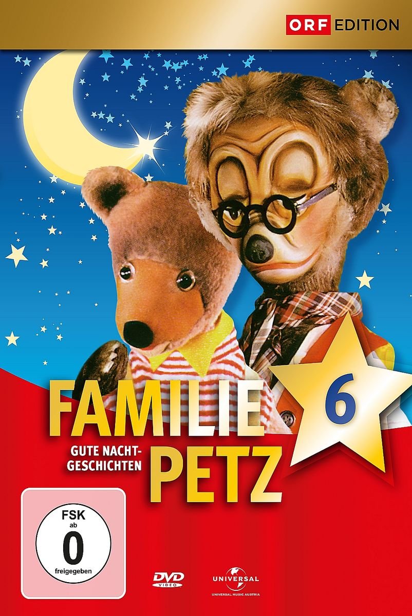 Familie Petz - Gute Nacht-Geschichten 6 Box sets