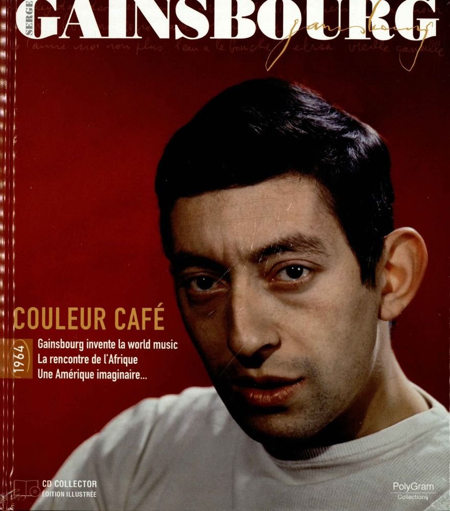 Signé Gainsbourg n°7 couleur café cd+livre 1964 Music