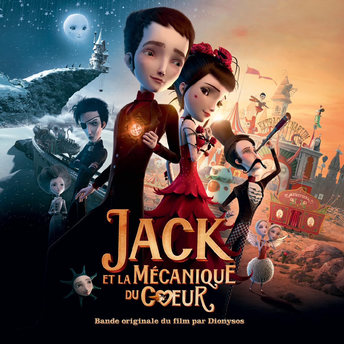 Jack et la Mécanique du Coeur cd