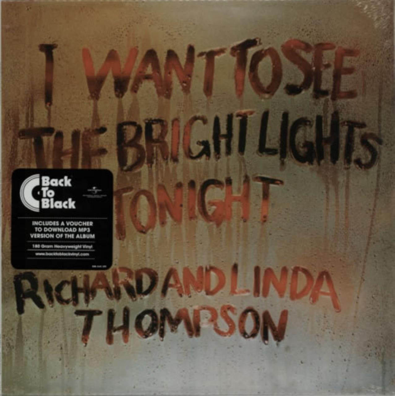 I Want to See the Bright Lights Tonight (Limited Back to Black Edition) Pop