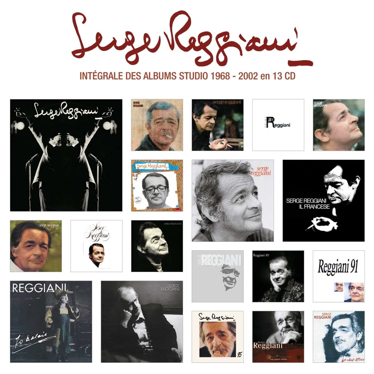 L'Intégrale Des Albums Studio 1968-2002 cd