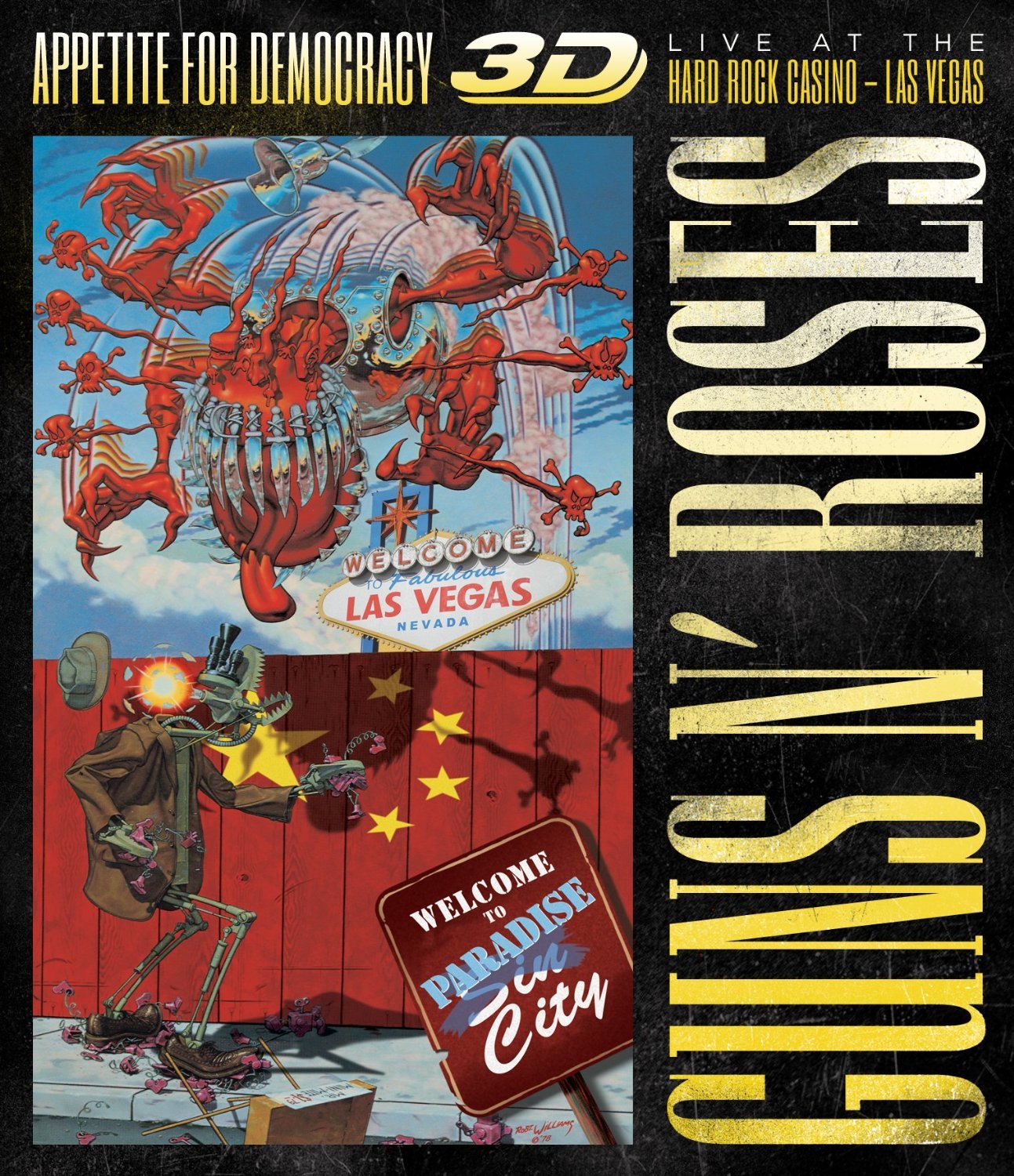 Appetite For Democracy: Live At The Hard Rock Casino - Las Vegas (Ltd. BluRay+2CD-Boxset) dvd