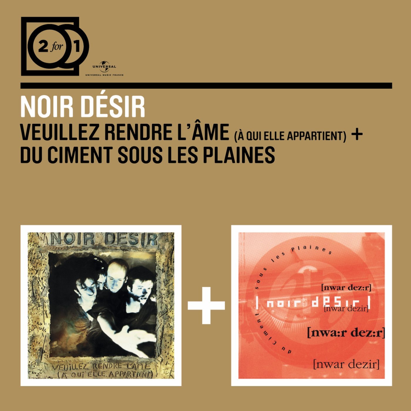 2 for 1: Veuillez Rendre l'Ame/du Ciment sous Les Plaines cd