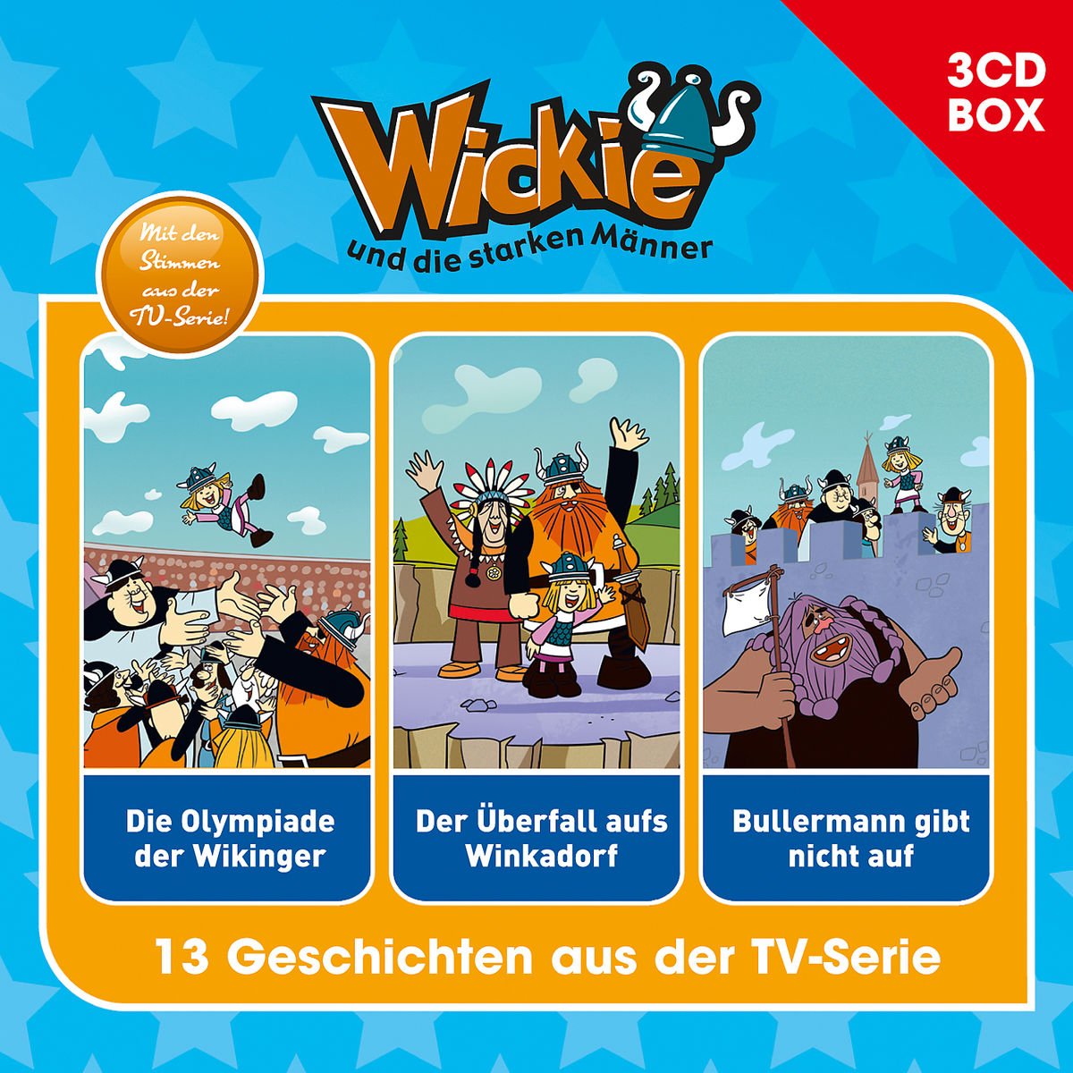 Wickie-3-CD Hörspielbox Vol.3 Children & Young People