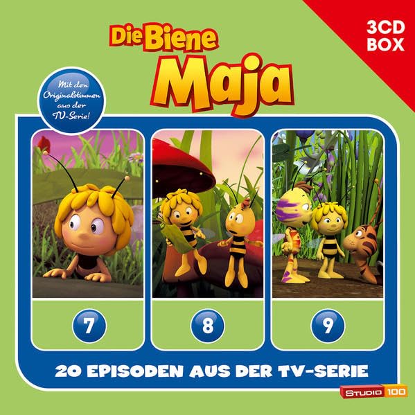 Die Biene Maja (CGI) / Die Biene Maja (CGI) - 3CD Hörspielbox Vol. 3 (Studio 100) Novels & Short Stories