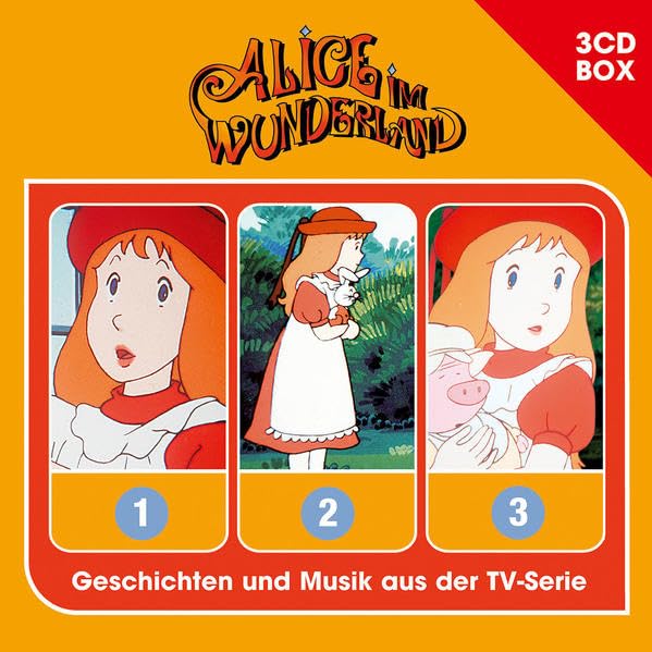 Alice im Wunderland - 3CD Hörspielbox: Geschichten und Musik aus der TV-Serie (Studio 100) Fairy Tales & Legends