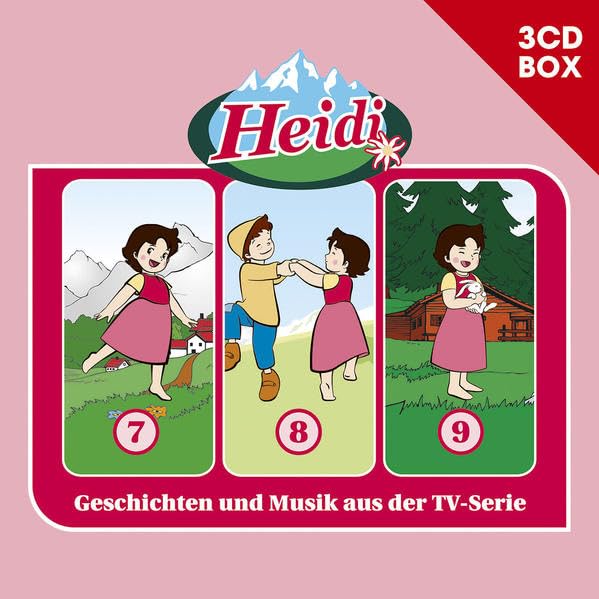 Heidi (Classic) / Heidi (Classic) - 3CD Hörspielbox Vol. 3: Geschichten und Musik aus der TV-Serie (Studio 100) Novels & Short Stories for children