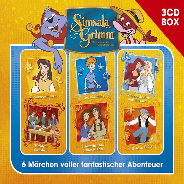 SimsalaGrimm 3-CD Hörspielbox Vol.3 Children & Young People