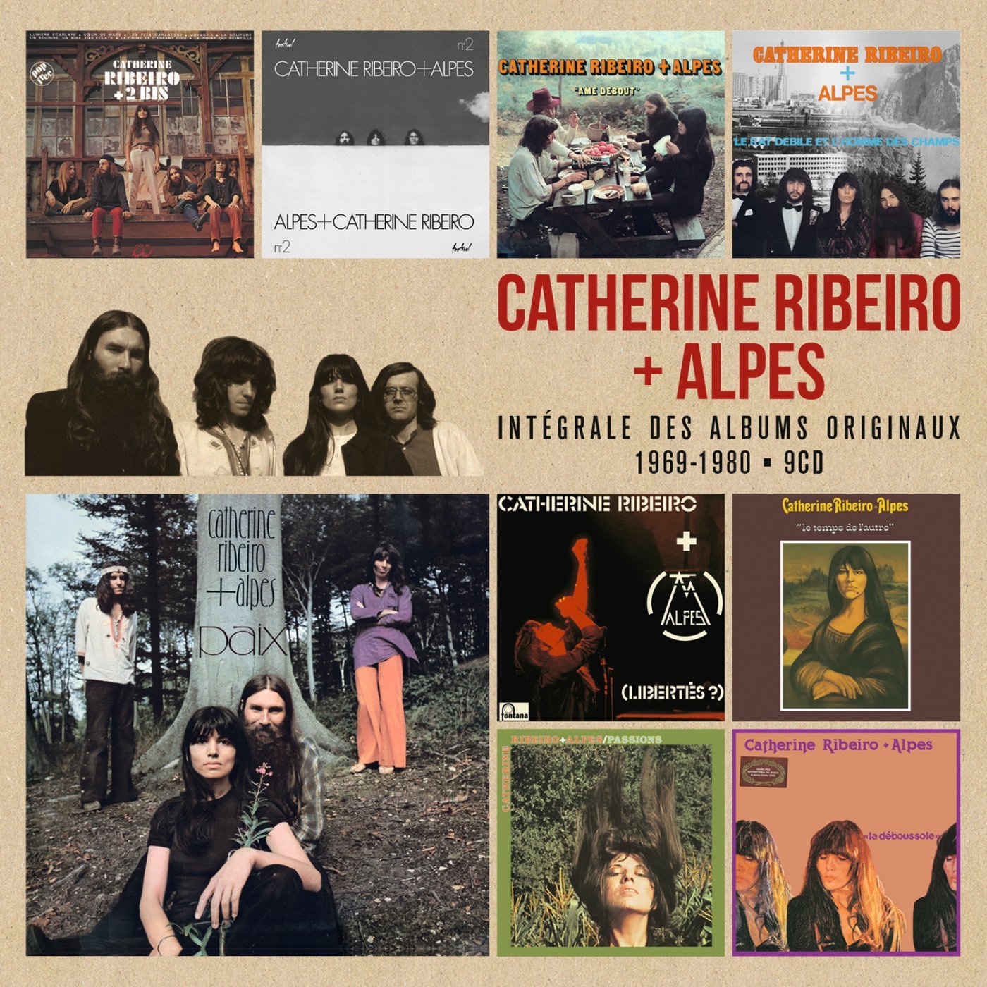 Catherine Ribeiro + Alpes - Integrale Des Albums Studio Music