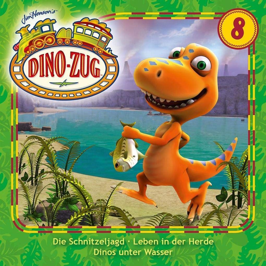 Folge 08: Schnitzeljagd/ Leben in der Herde/ Dinos unter Wasser: TV-Hörspiel (Der Dino-Zug) Novels & Short Stories