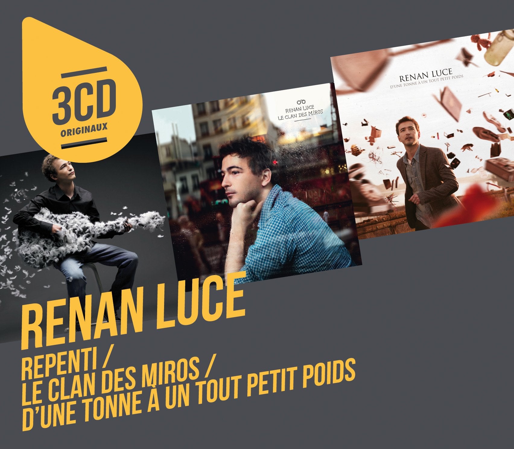 Renan Luce - Box 3Cd:Repenti/Le Clan Des Mir Music