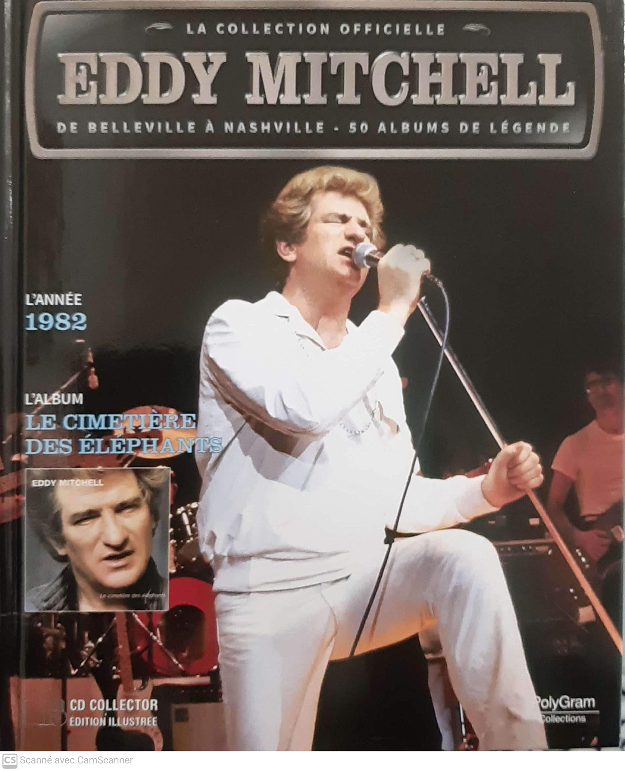 EDDY MITCHELL - la collection officielle 1982 LE CIMETIERE DES ELEPHANTS cd