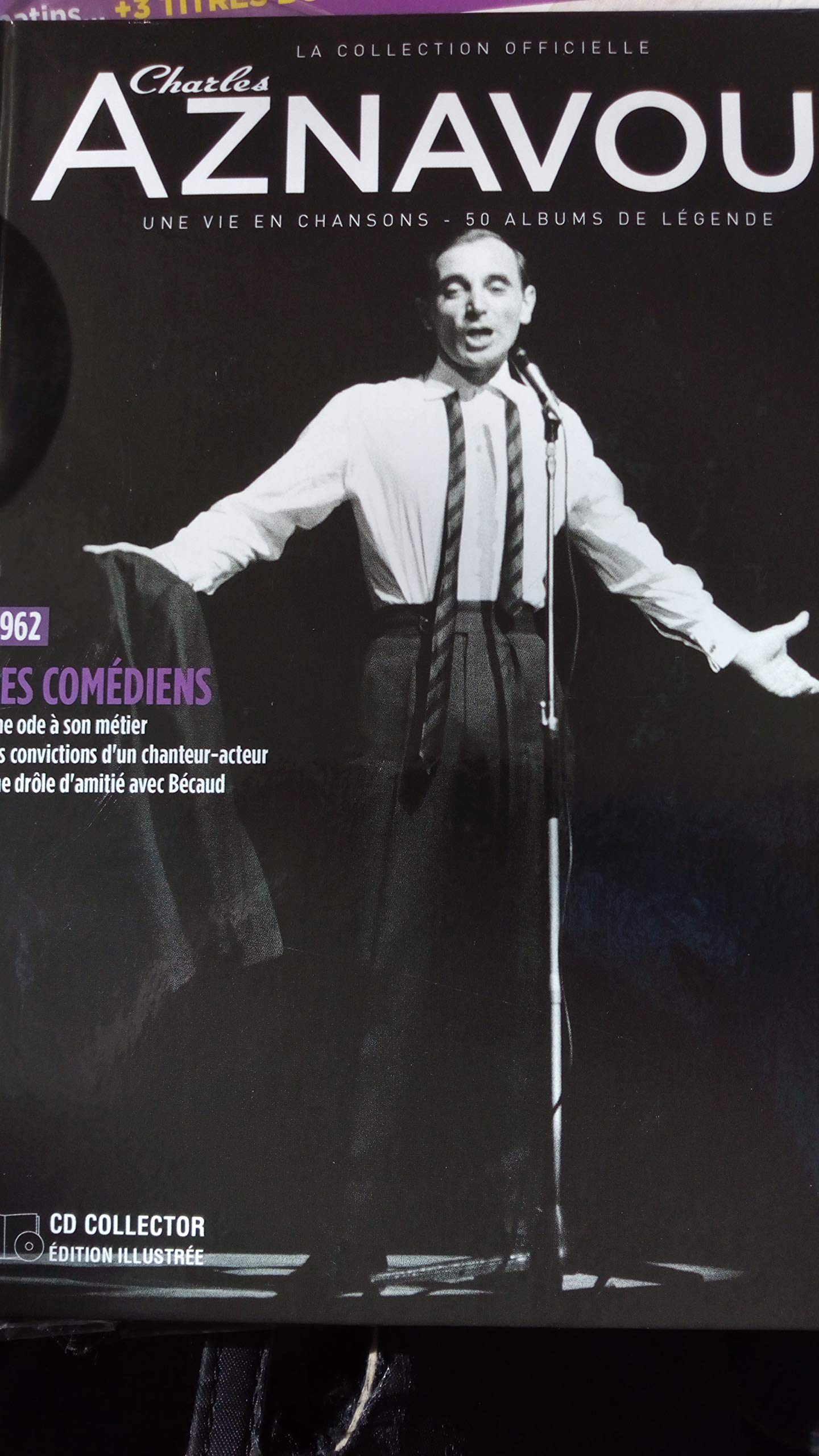 La collection officielle Charles Aznavour 1962. Les comédiens. cd