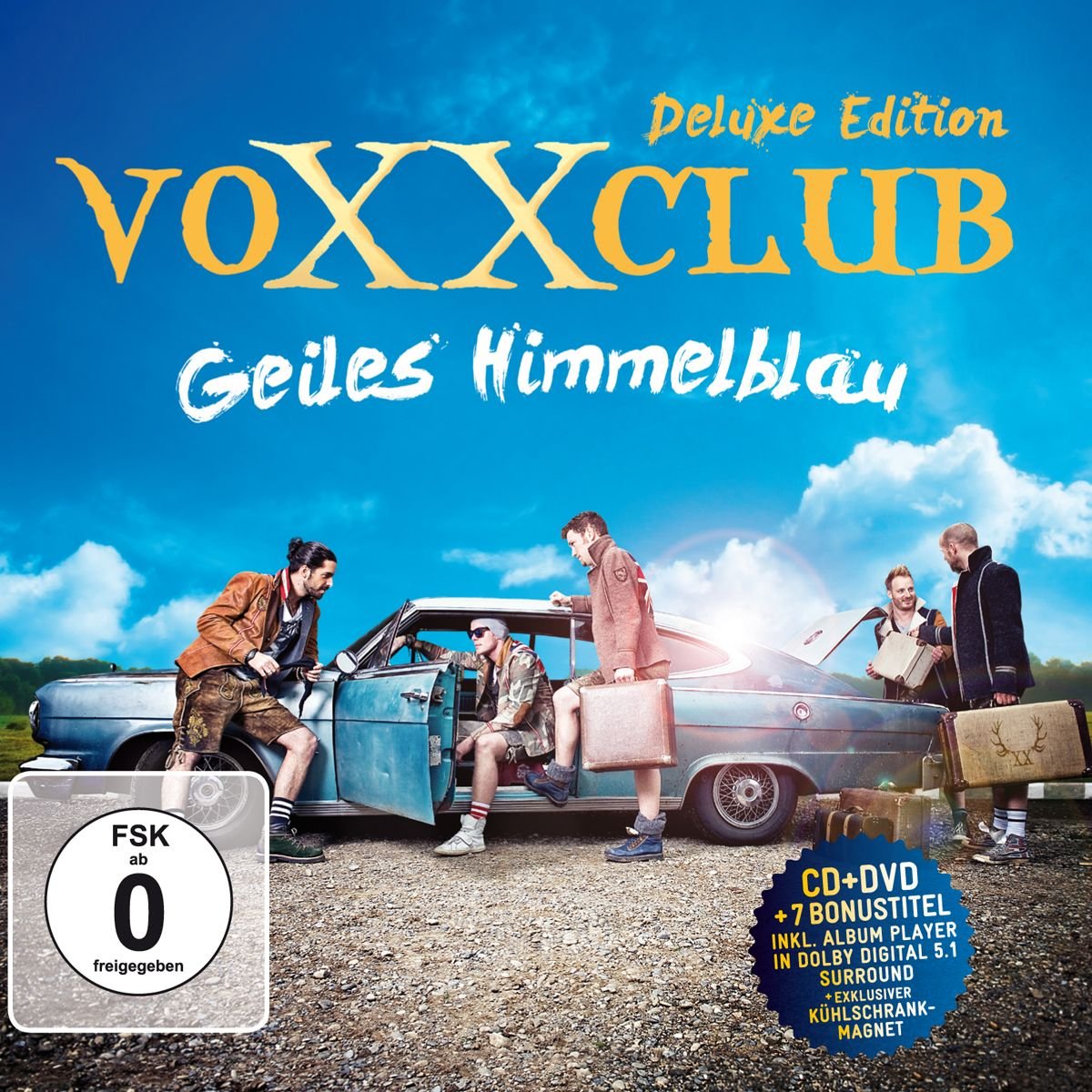 Geiles Himmelblau (Limited Deluxe Edition, inklusive 7 Bonustracks + Kühlschrankmagnet) German Schlager & Volksmusik
