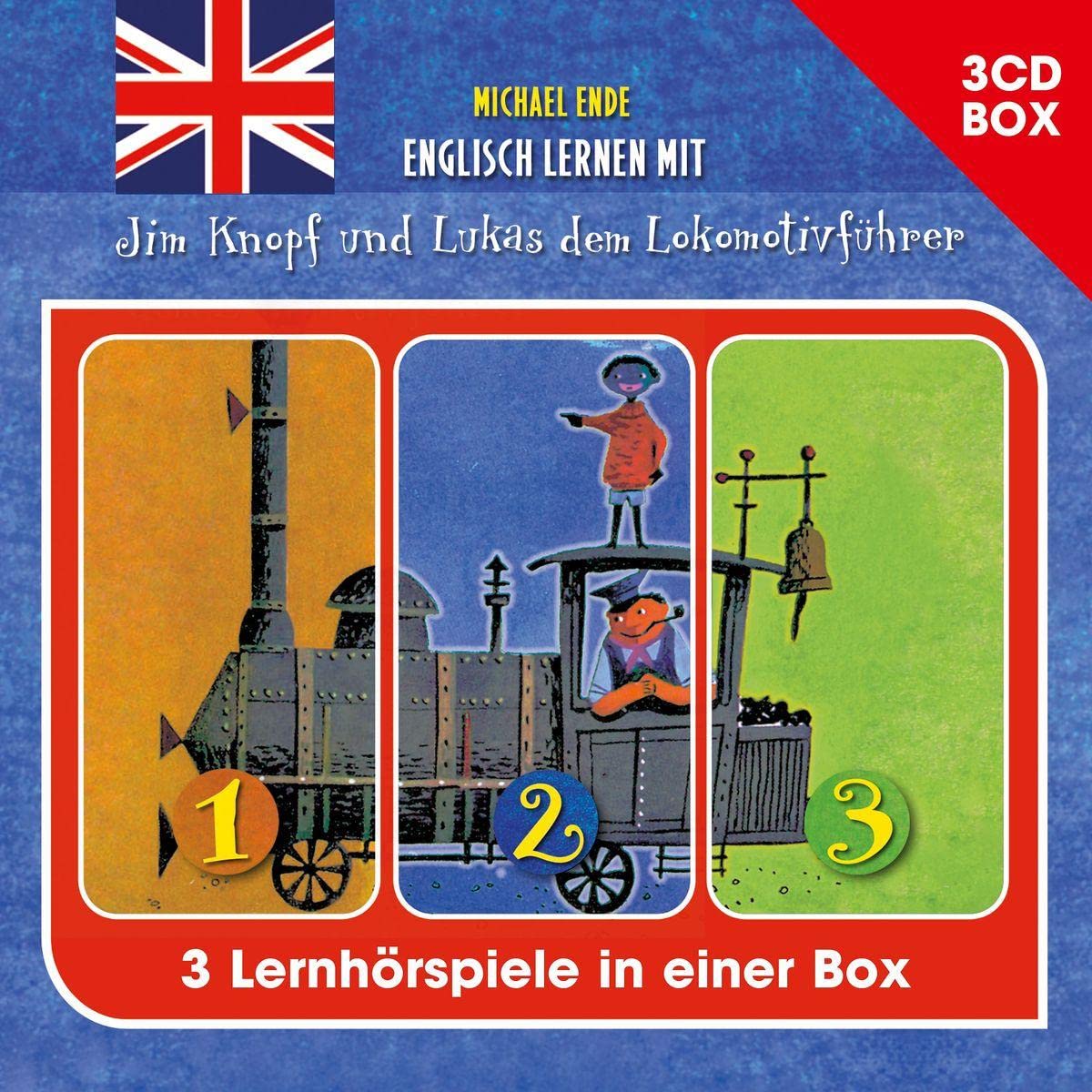 Englisch lernen mit Jim Knopf - 3-CD Hörspielbox Children & Young People