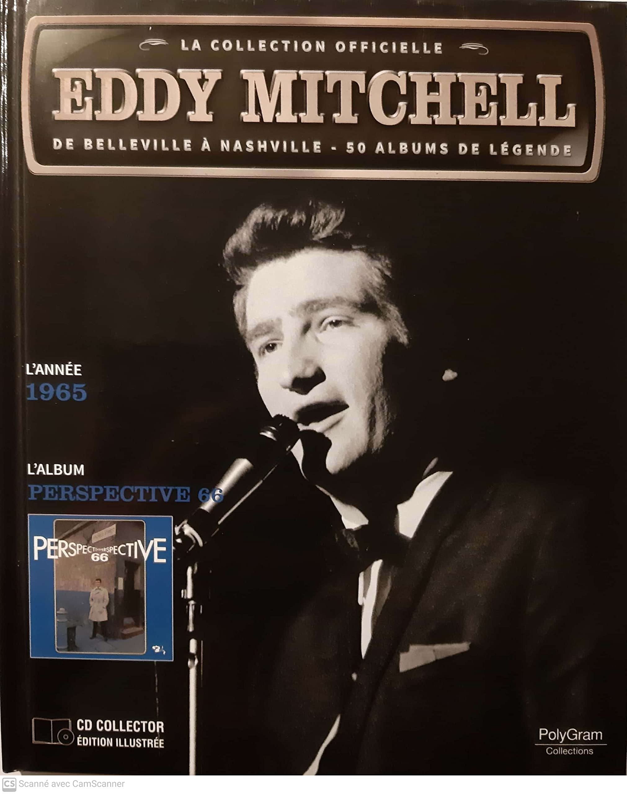 Eddy Mitchell - PERSPECTIVE 66 1CD exclusif + 1 livre inédit; album cd