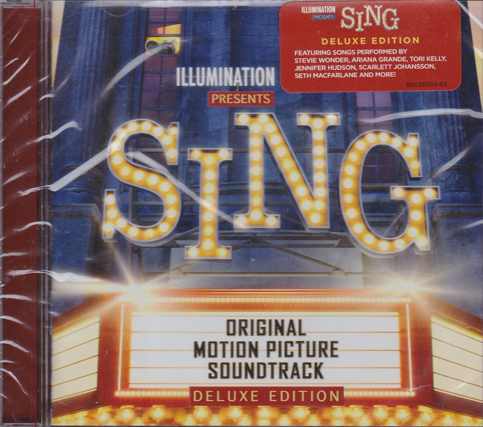 Sing - Original Motion Picture Soundtrack: Deluxe Edition (+ 2 Bonus Tracks) cd