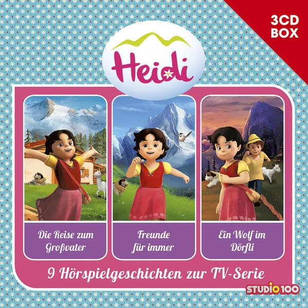Heidi-3-CD Hörspielbox Vol.1 (Cgi) Novels & Short Stories