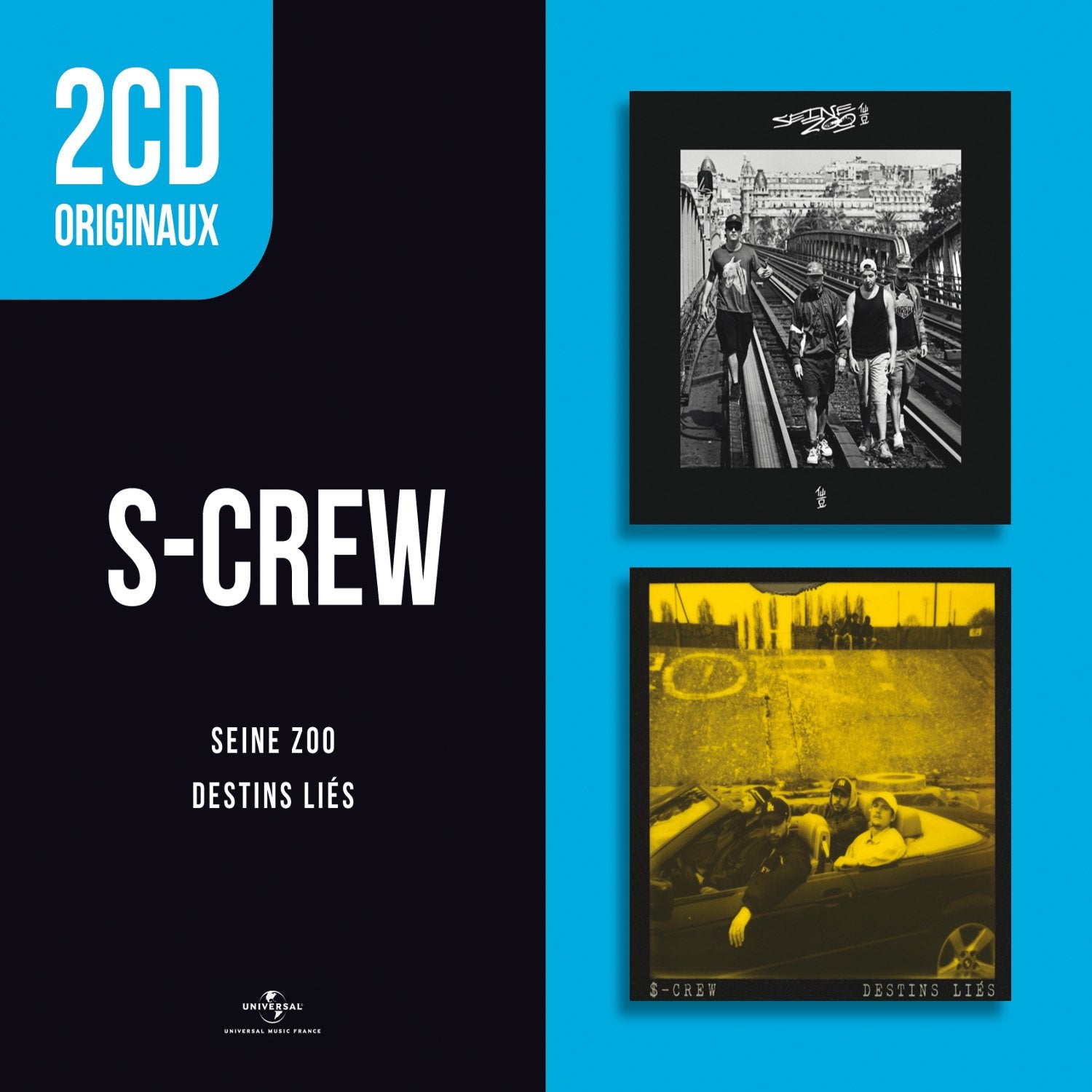 2 CD Originaux : Seine Zoo / Destins Liés Pop