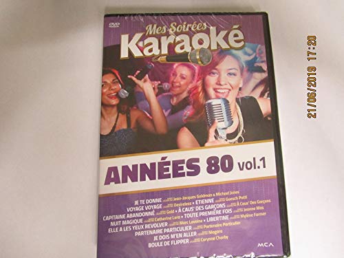 Mes Soirées Karaoké Années 80 Vol 1 dvd