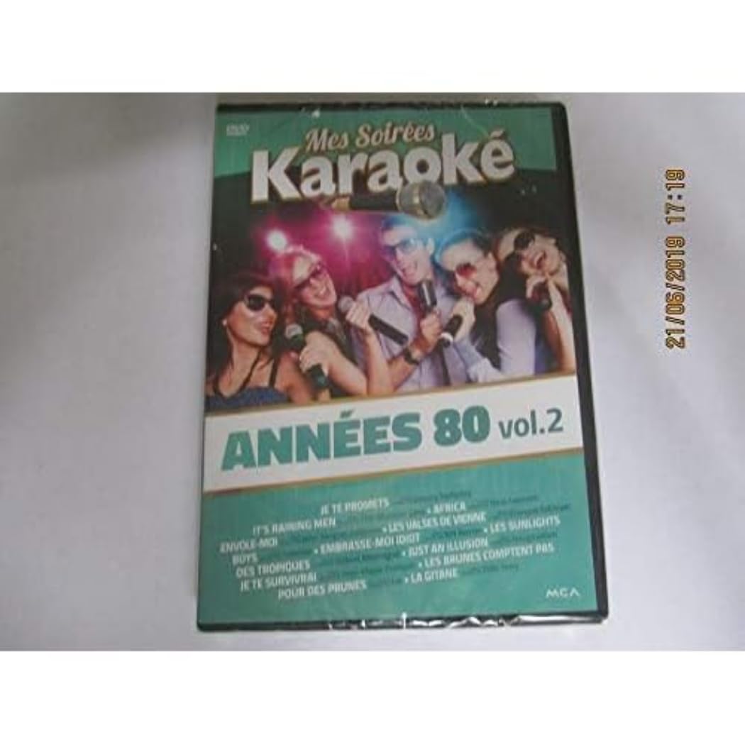 Mes Soirées Karaoké Années 80 Vol 2 dvd