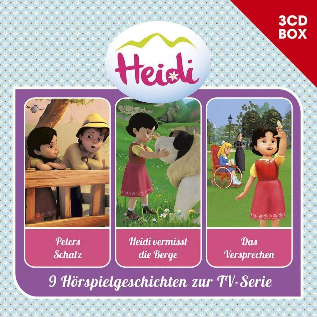 Heidi-3-CD Hörspielbox Vol.2 (Cgi) Novels & Short Stories for children
