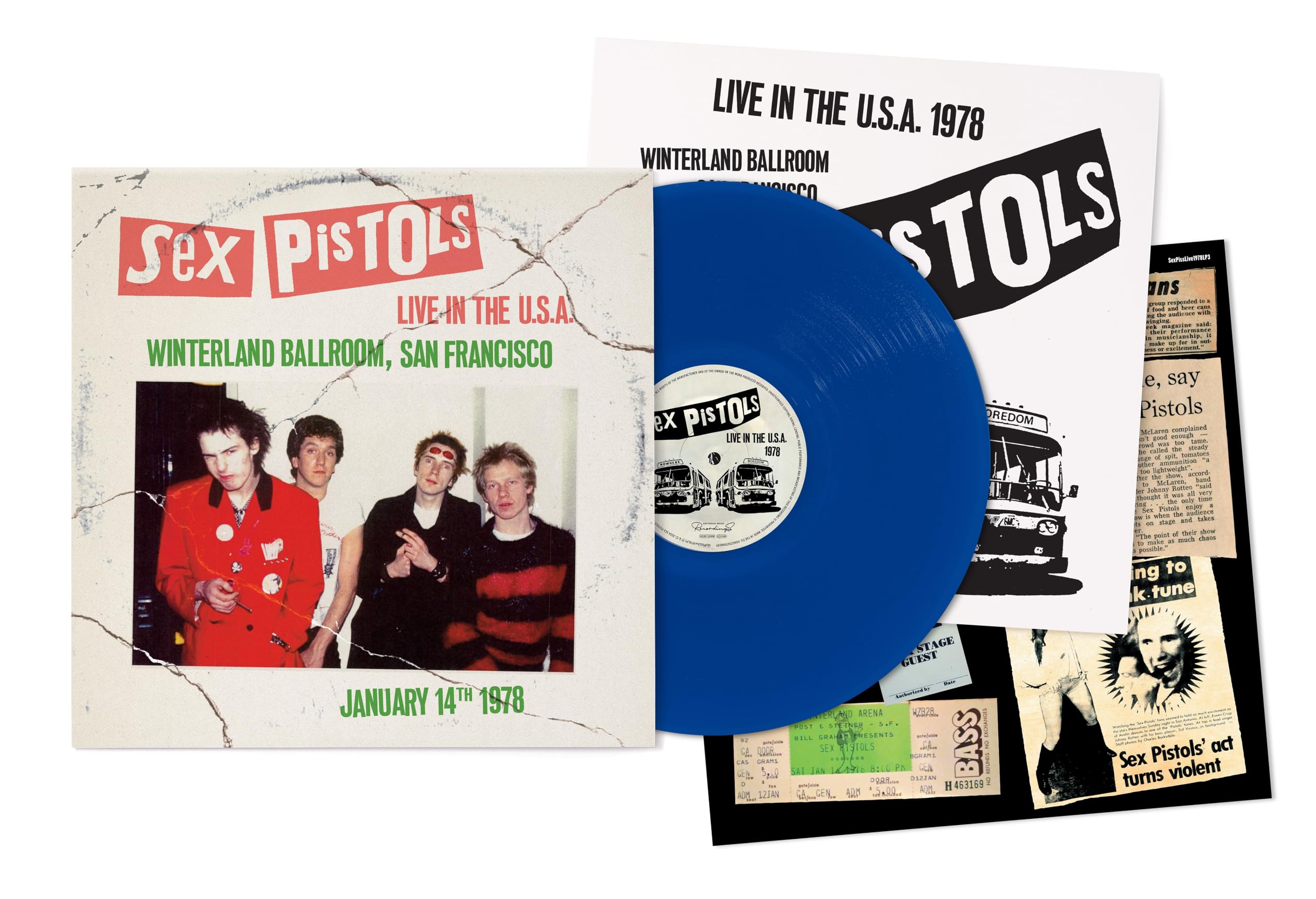 Live In The USA 1978 - San Francisco (Ltd. Blue Vinyl) Rock