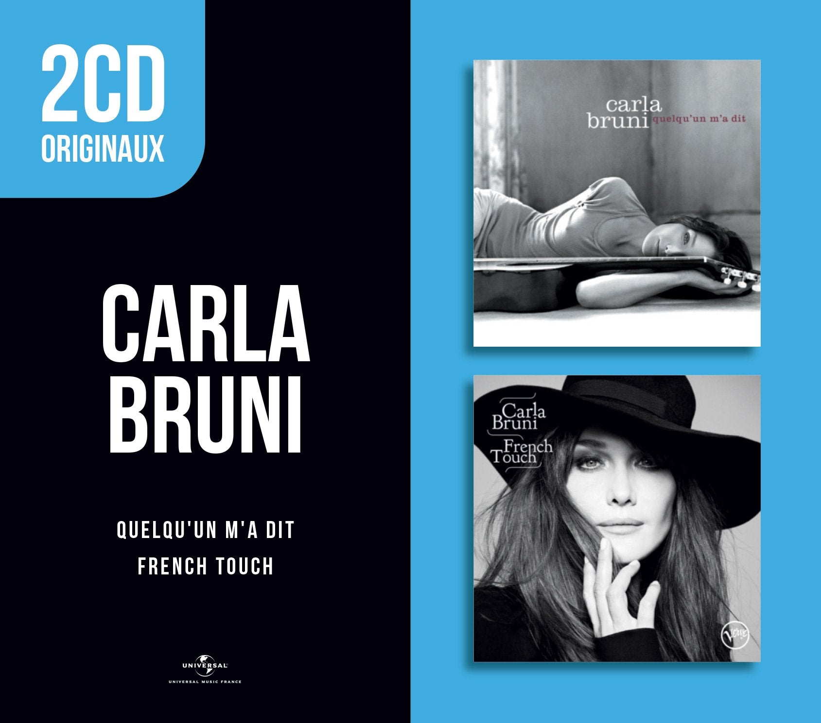 2 CD Originaux : Quelqu'un M'a Dit / French Touch cd
