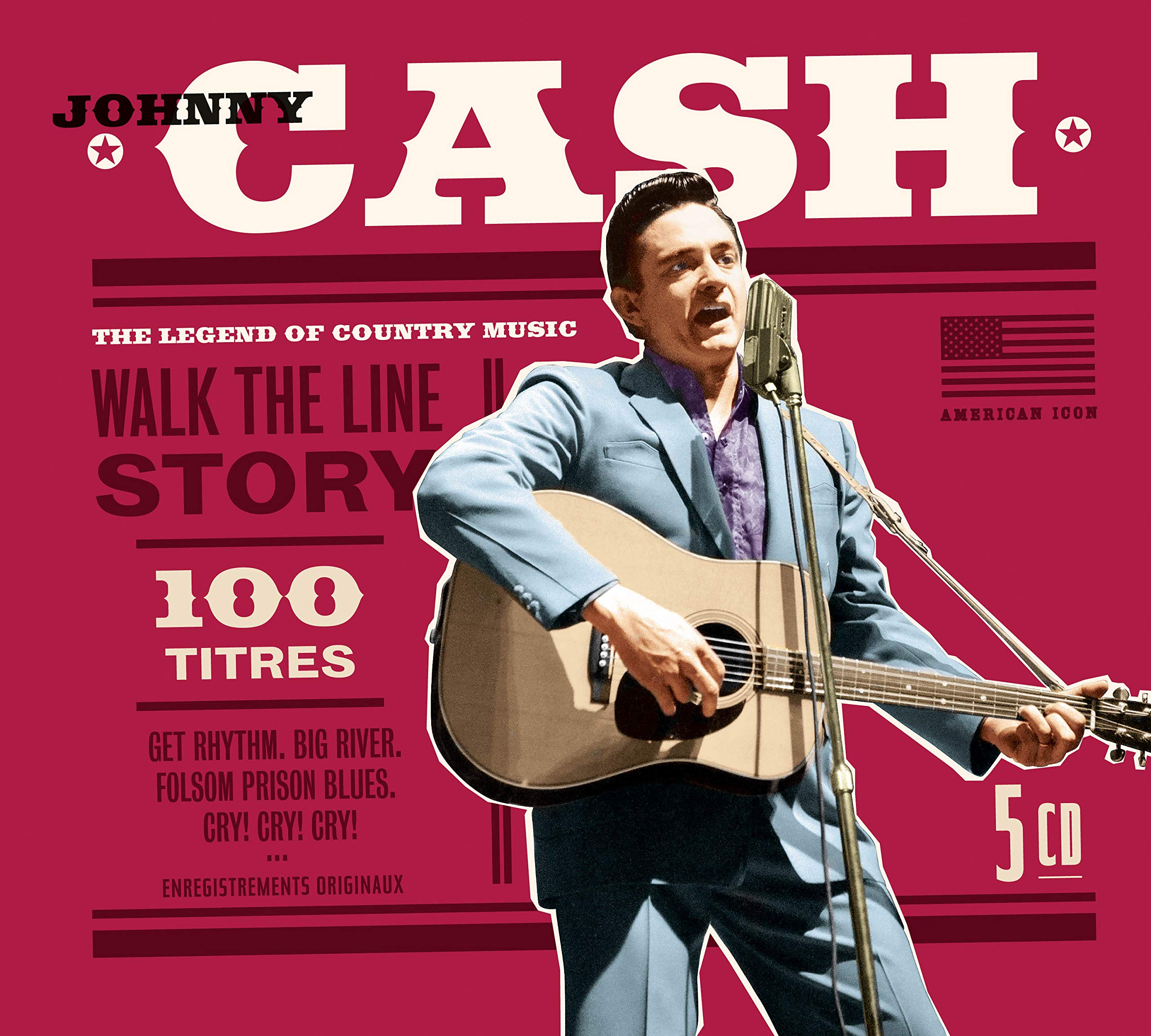 JOHNNY CASH 100 TITRES Books