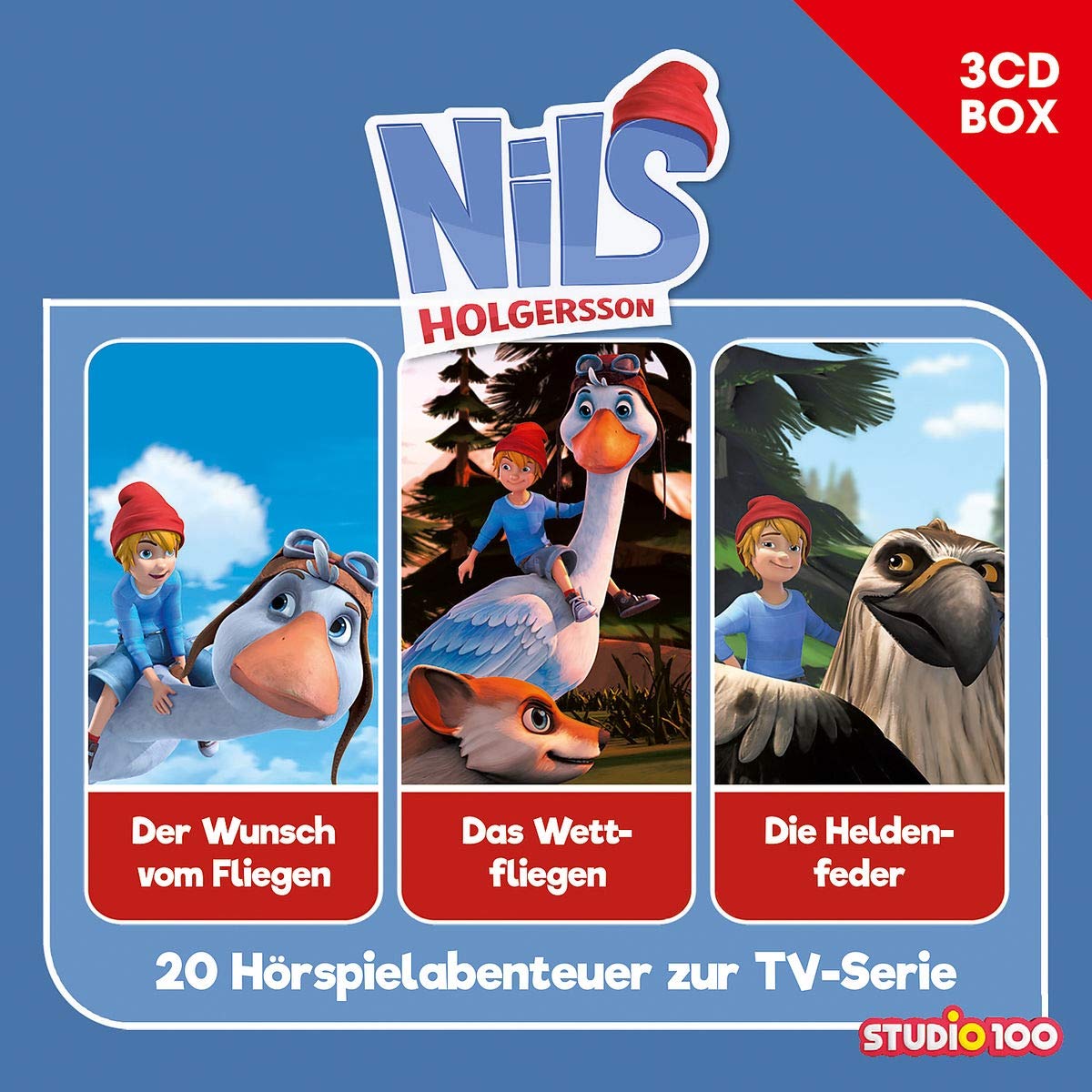 Nils Holgersson (Cgi)-3-CD Hörspielbox Board Games