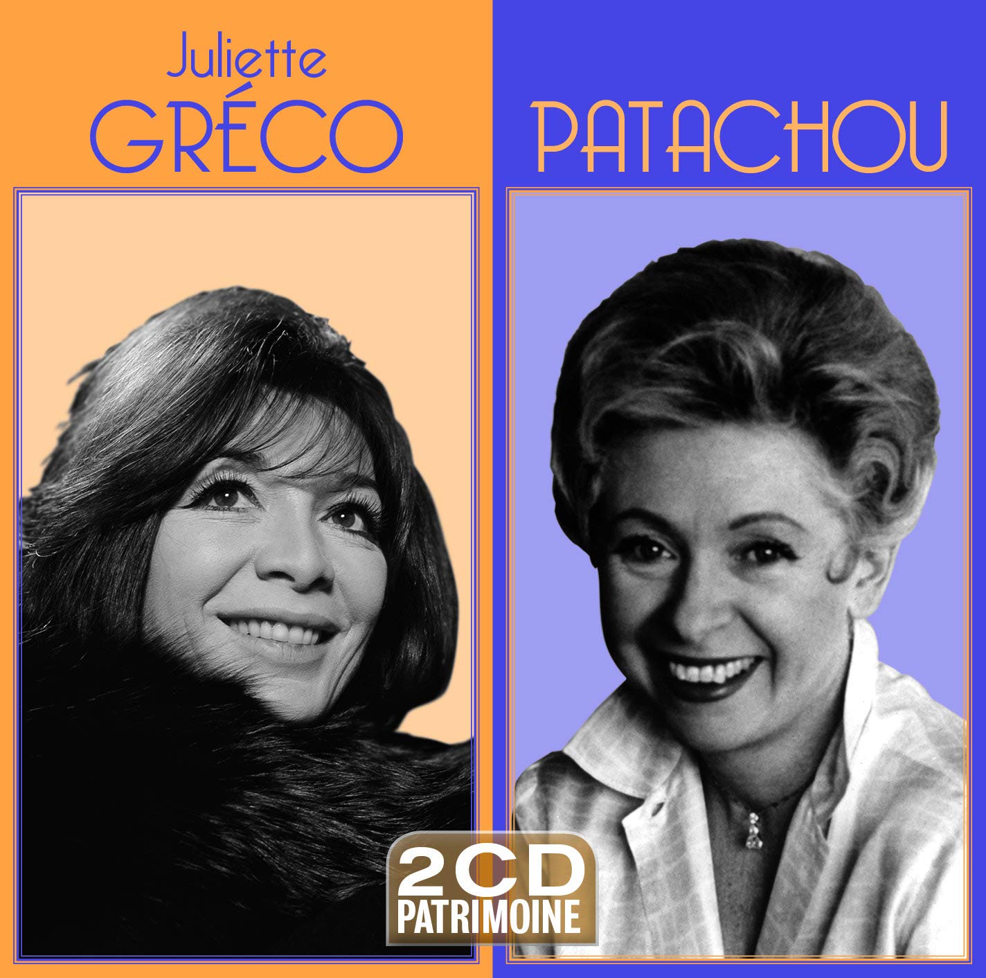 Juliette Gréco / Patachou (2cd Patrimoine) cd