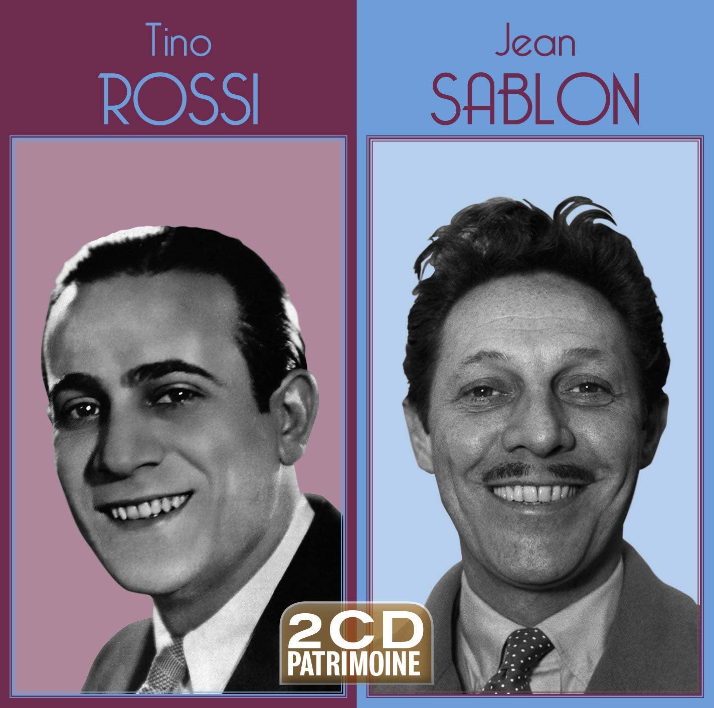 Tino Rossi / Jean Sablon (2cd Patrimoine) cd