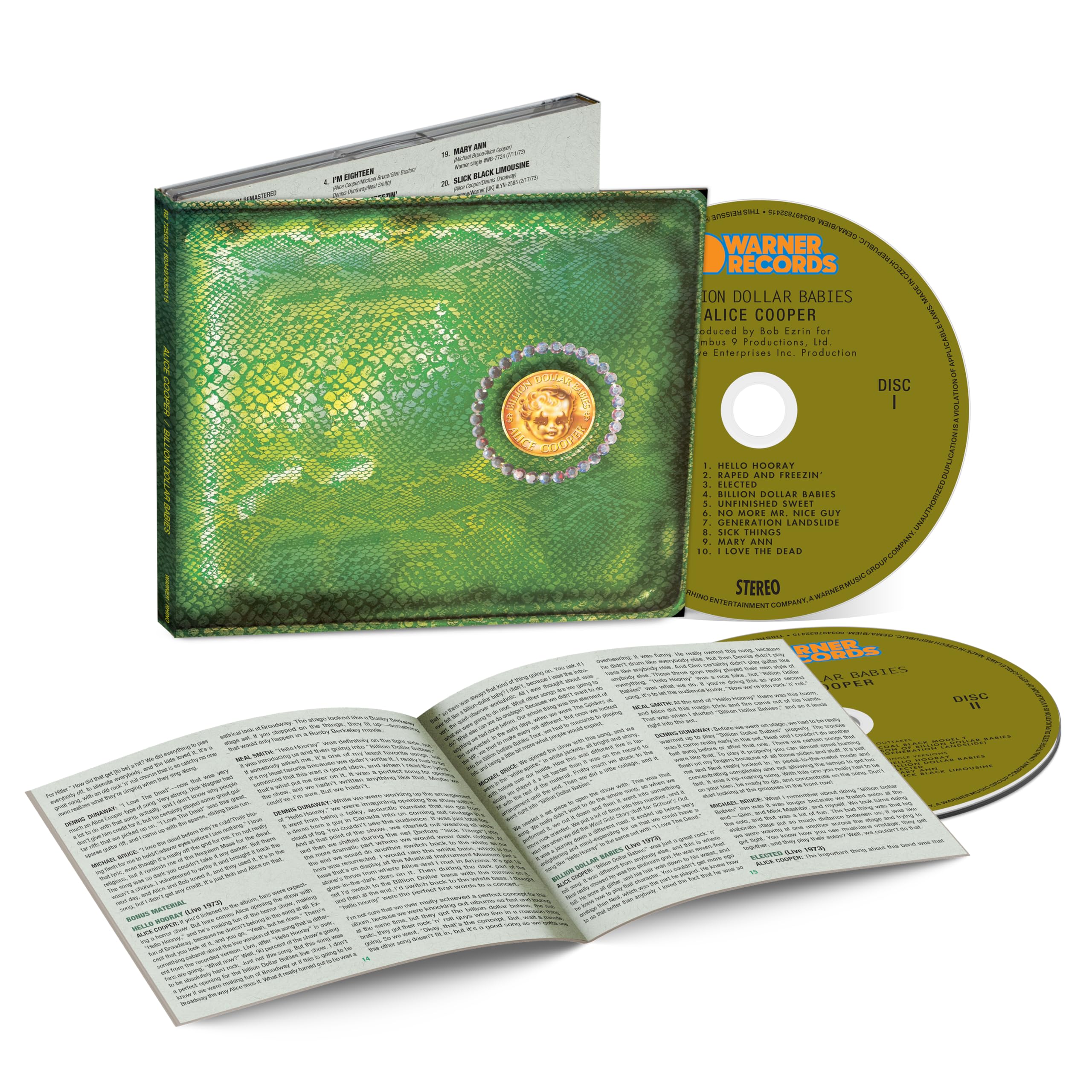 Billion Dollar Babies(50th Anniversary) Metal & Hardrock