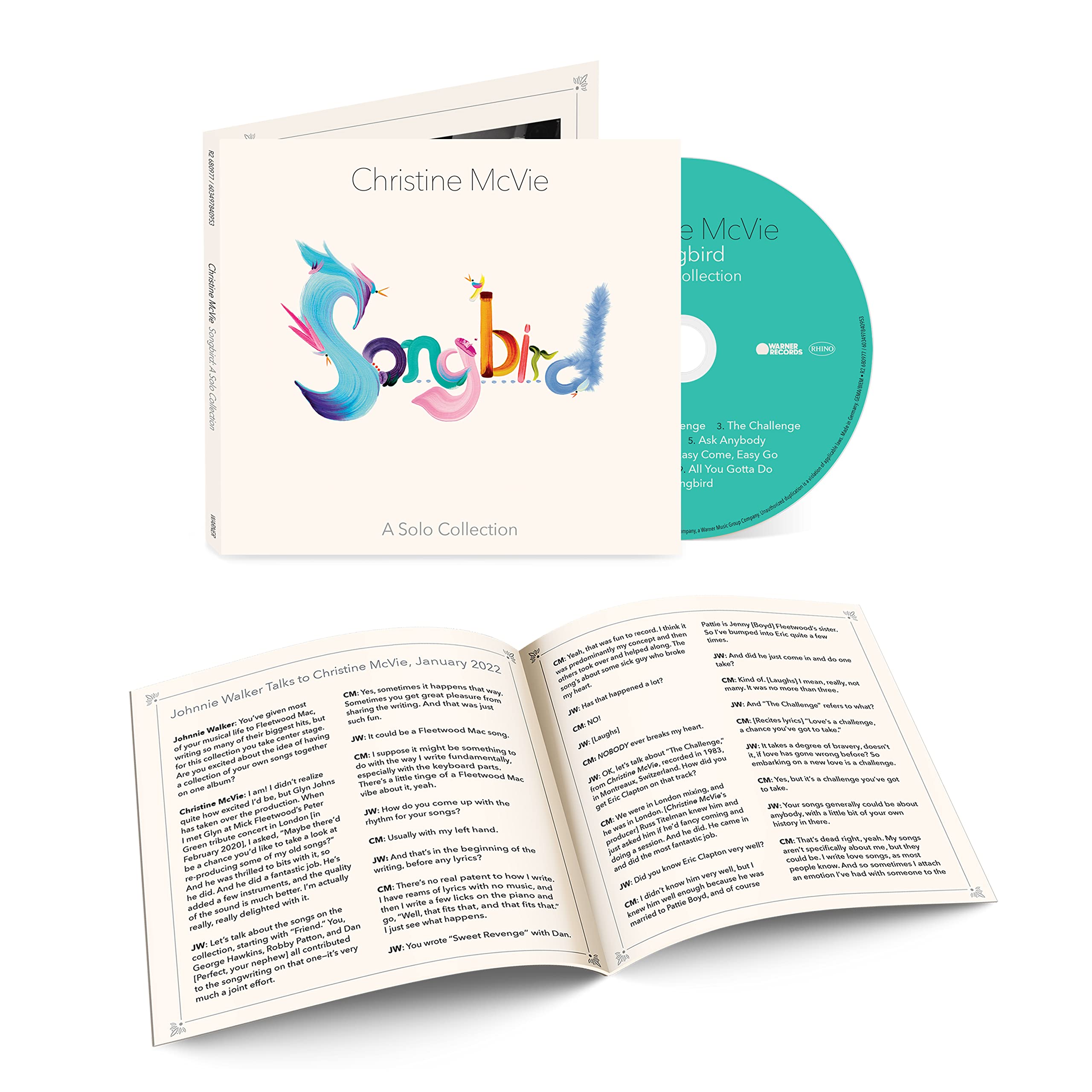 Songbird (A Solo Collection) Funk, R&B & Soul