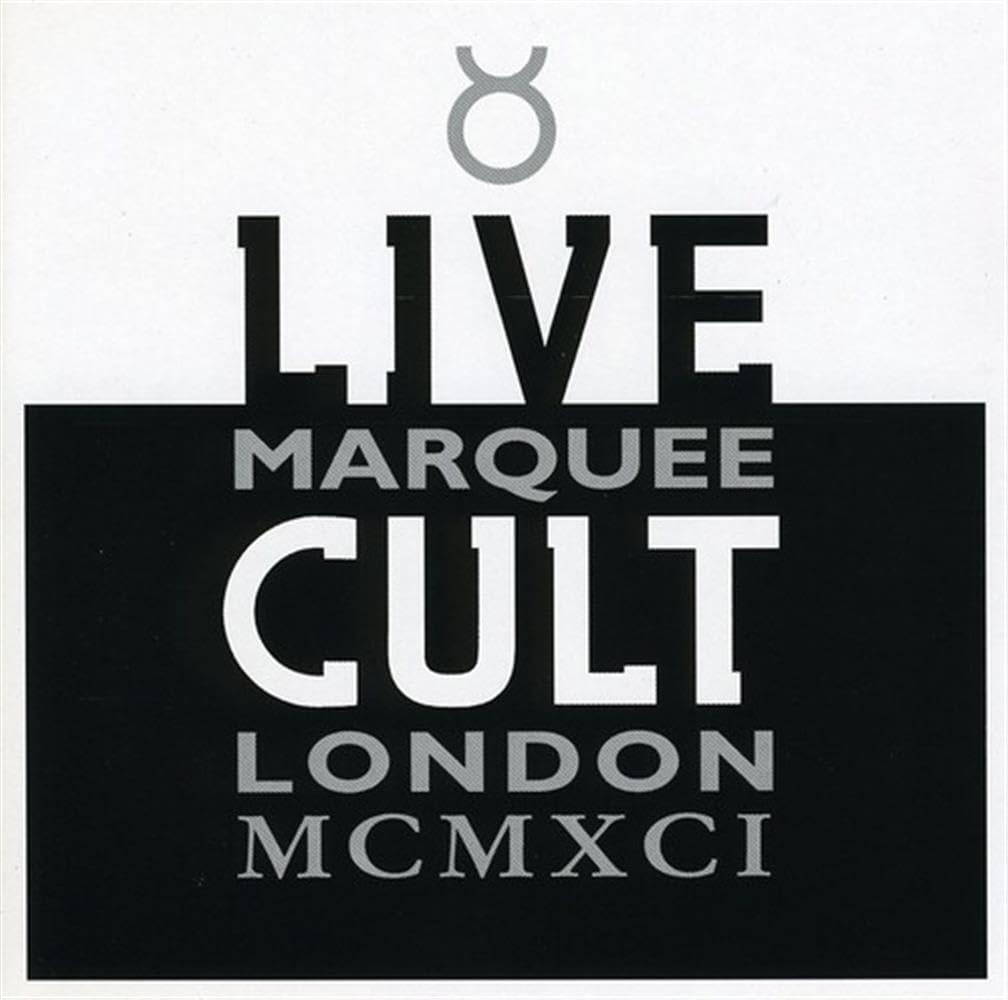 Live Cult (Marquee London Mcmxci) Reissue Alternative & Indie