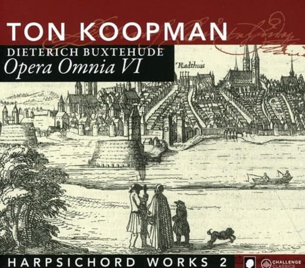 Buxtehude : Opera Omnia VI-Oeuvres pour Clavecin 2. Koopman cd