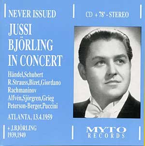 Bjorling in Concert 1959 Jazz