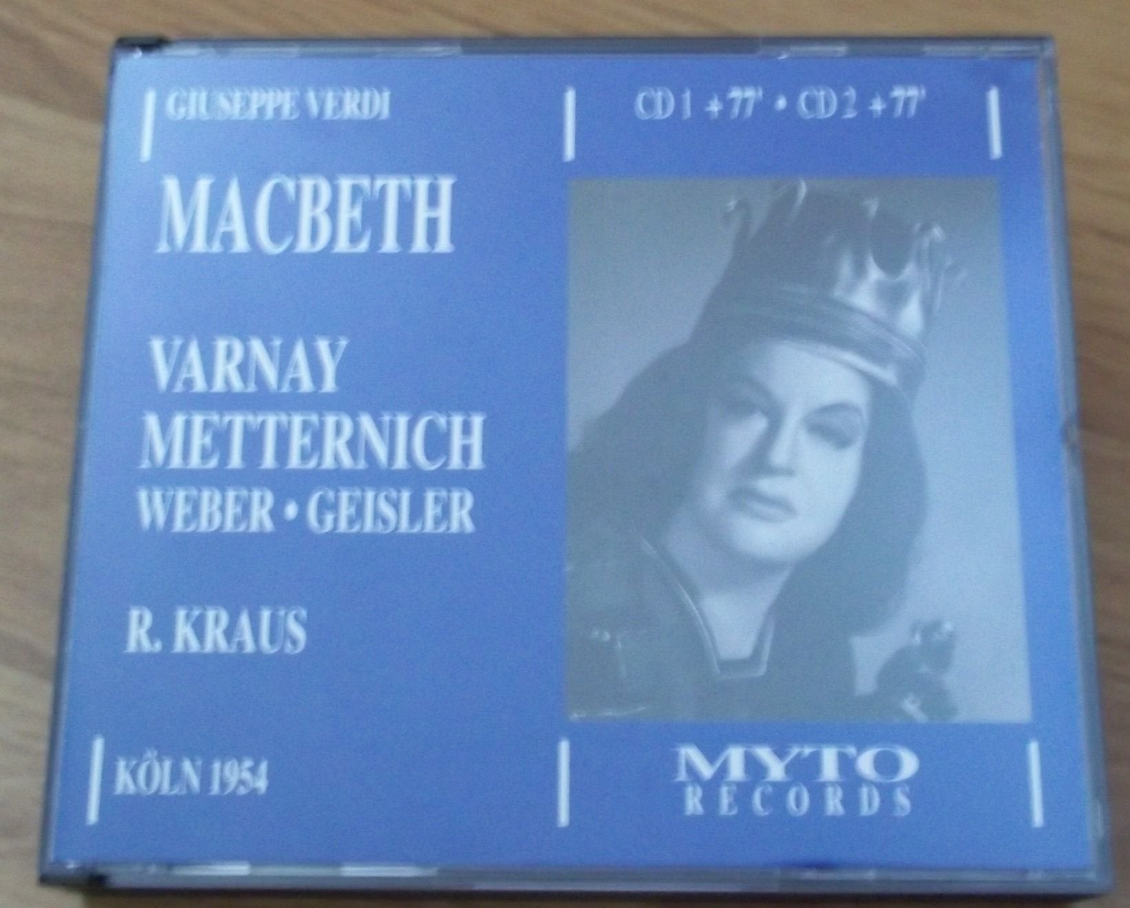Product Image: Macbeth: Keulen 1954