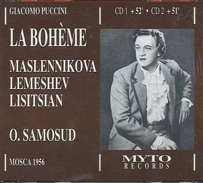 Product Image: La Bohème