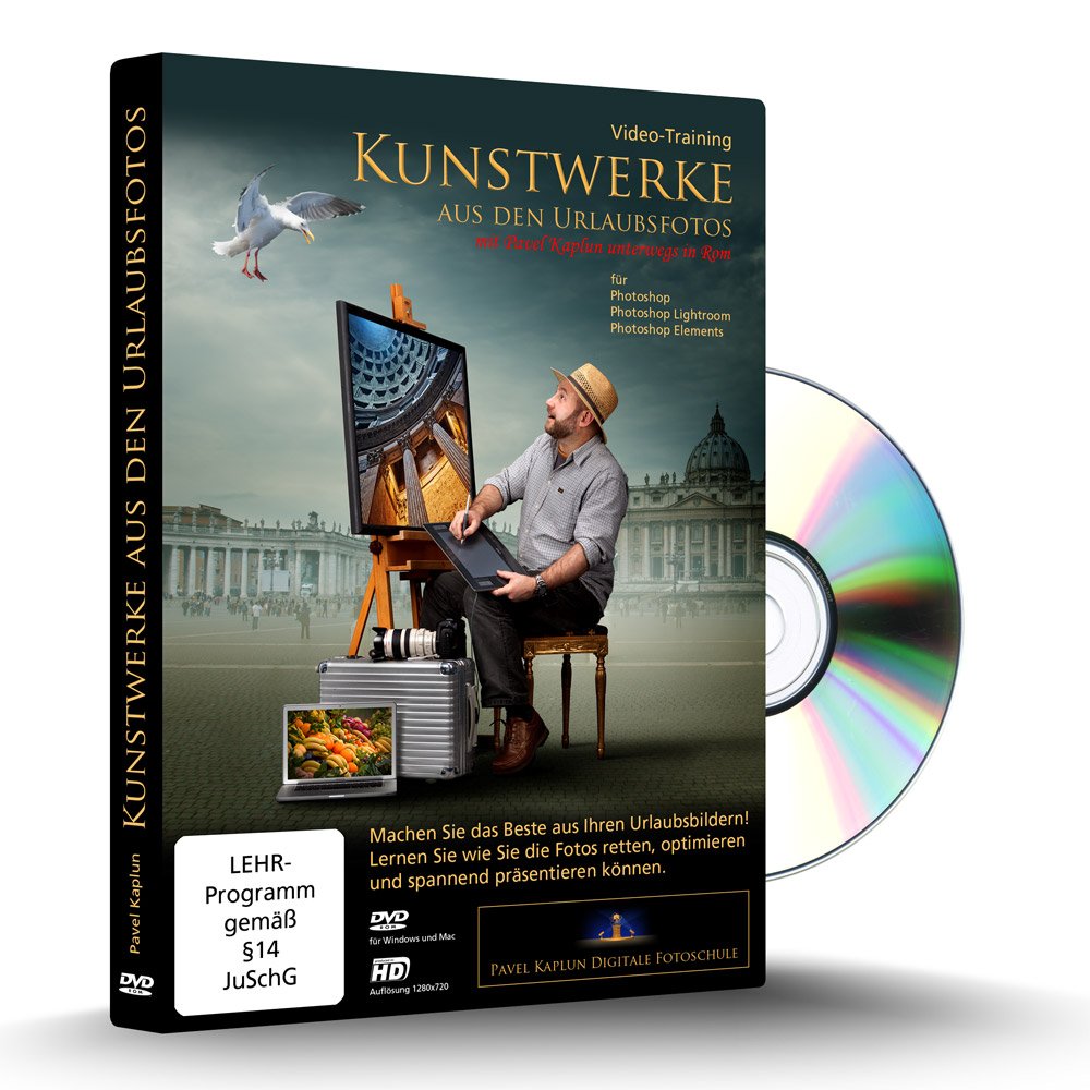 DVD Kunstwerke aus den Urlaubsfotos von Pavel Kaplun Web & Graphic Design