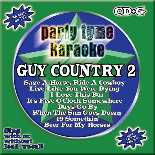 Party TYME Karaoke: Guy Country 2 cd