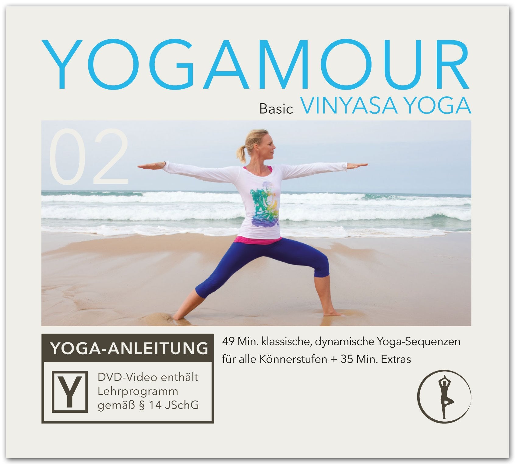 Basic Vinyasa Yoga: Classic Exercises for a Movable Body Including Meditation - Yogamour DVD 02 dvd
