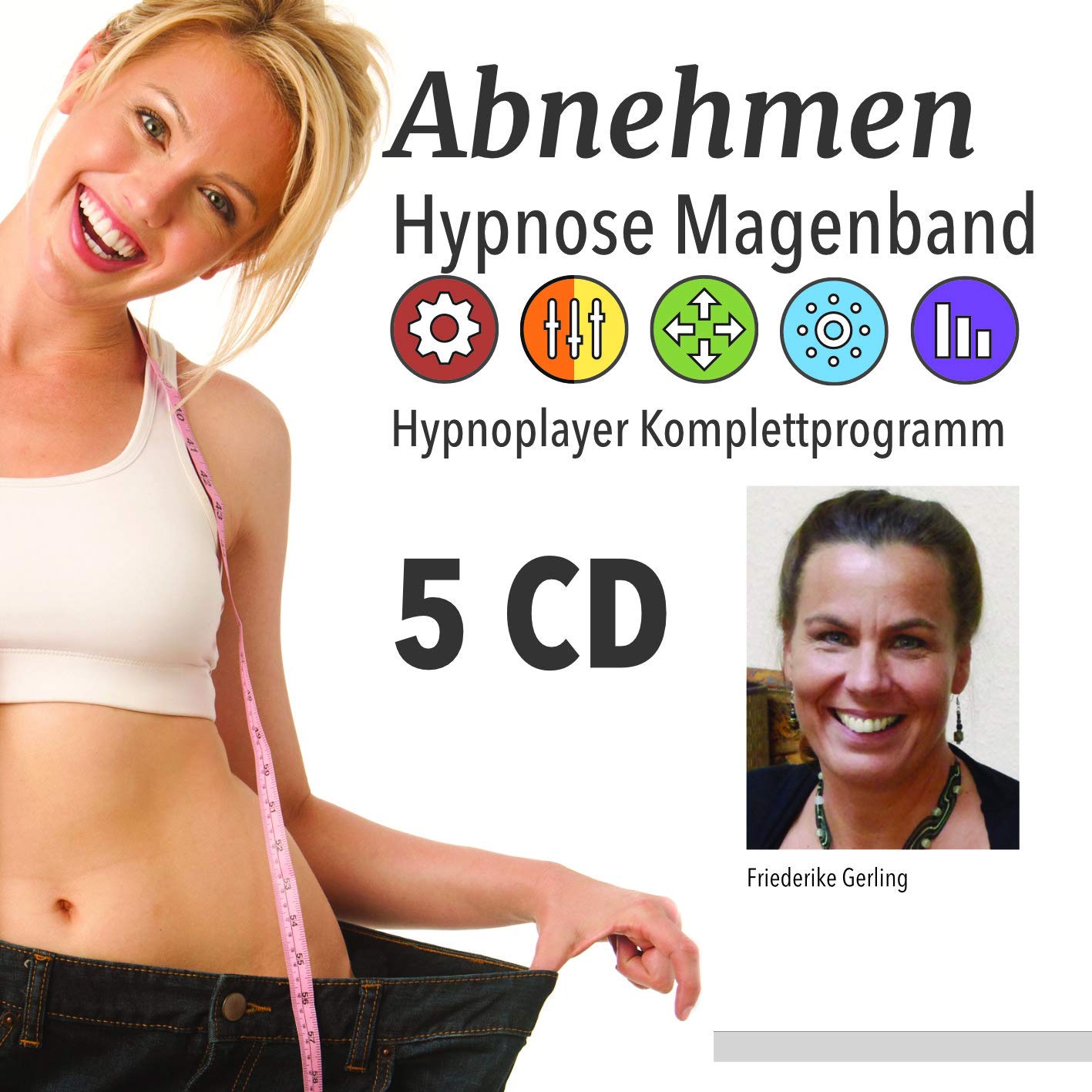 Modulares Abnehmprogramm - Abnehmen mit Hypnose - Hypnoplayer CD-Set für ein Jahr Music