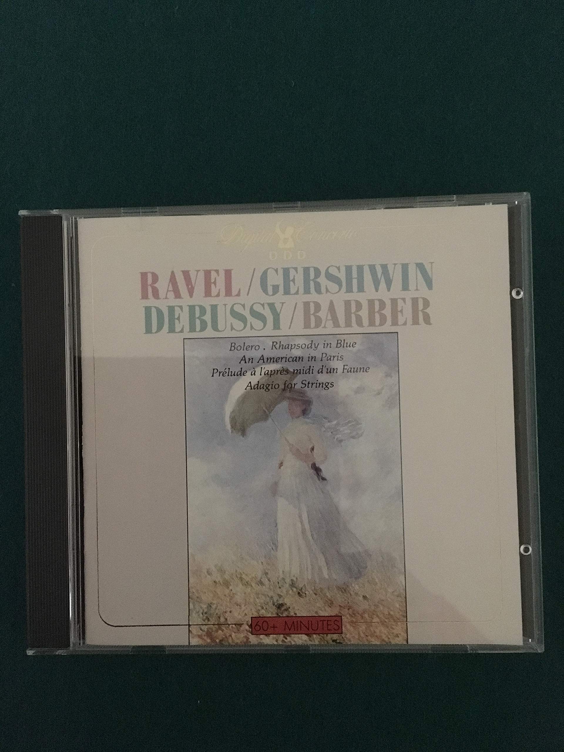 Ravel/ Gershwin/ Debussy/ Barber (UK Import) cd