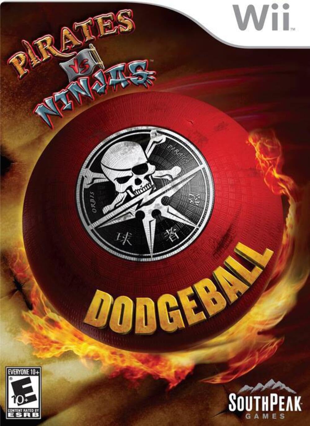 Pirates Vs. Ninjas Dodgeball - Nintendo Wii Wii