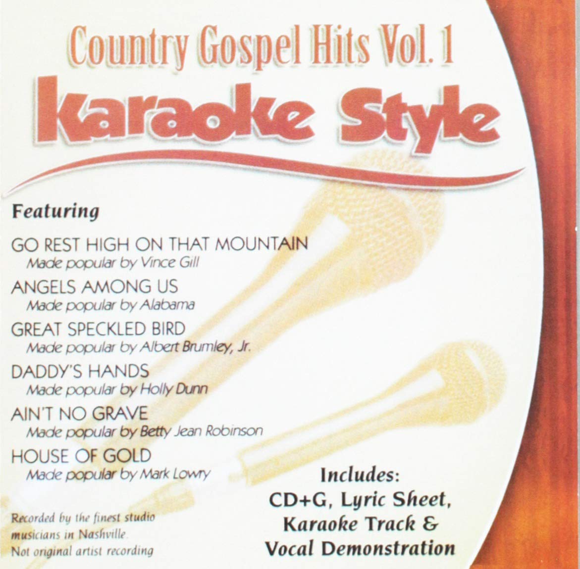 Karaoke Style: Country Gospel Hits, Vol. 1 Other music genres
