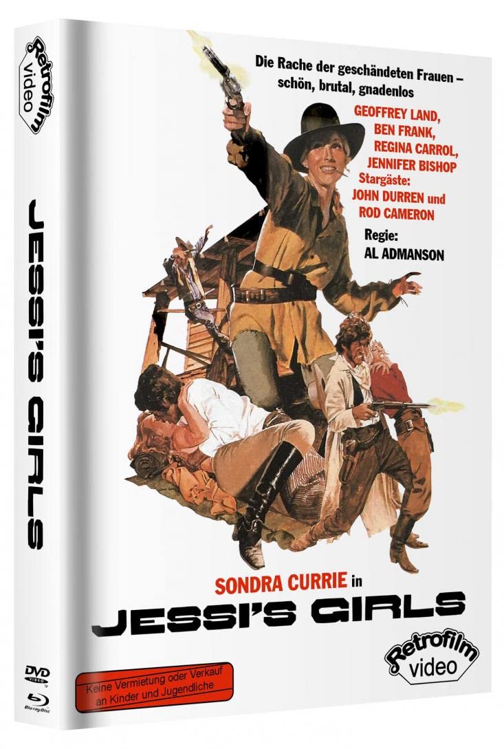 BR+DVD Jessis Girls - 2-Disc Limited Mediabook Edition (Cover B) - limitiert auf 222 St・k Movies