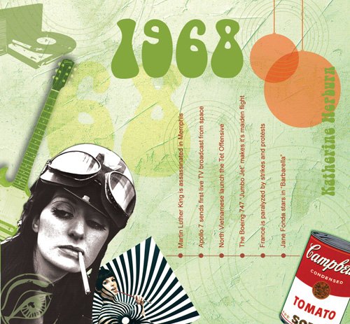 1968 les années classiques - 20 morceaux Hit CD / carte de félicitations cd