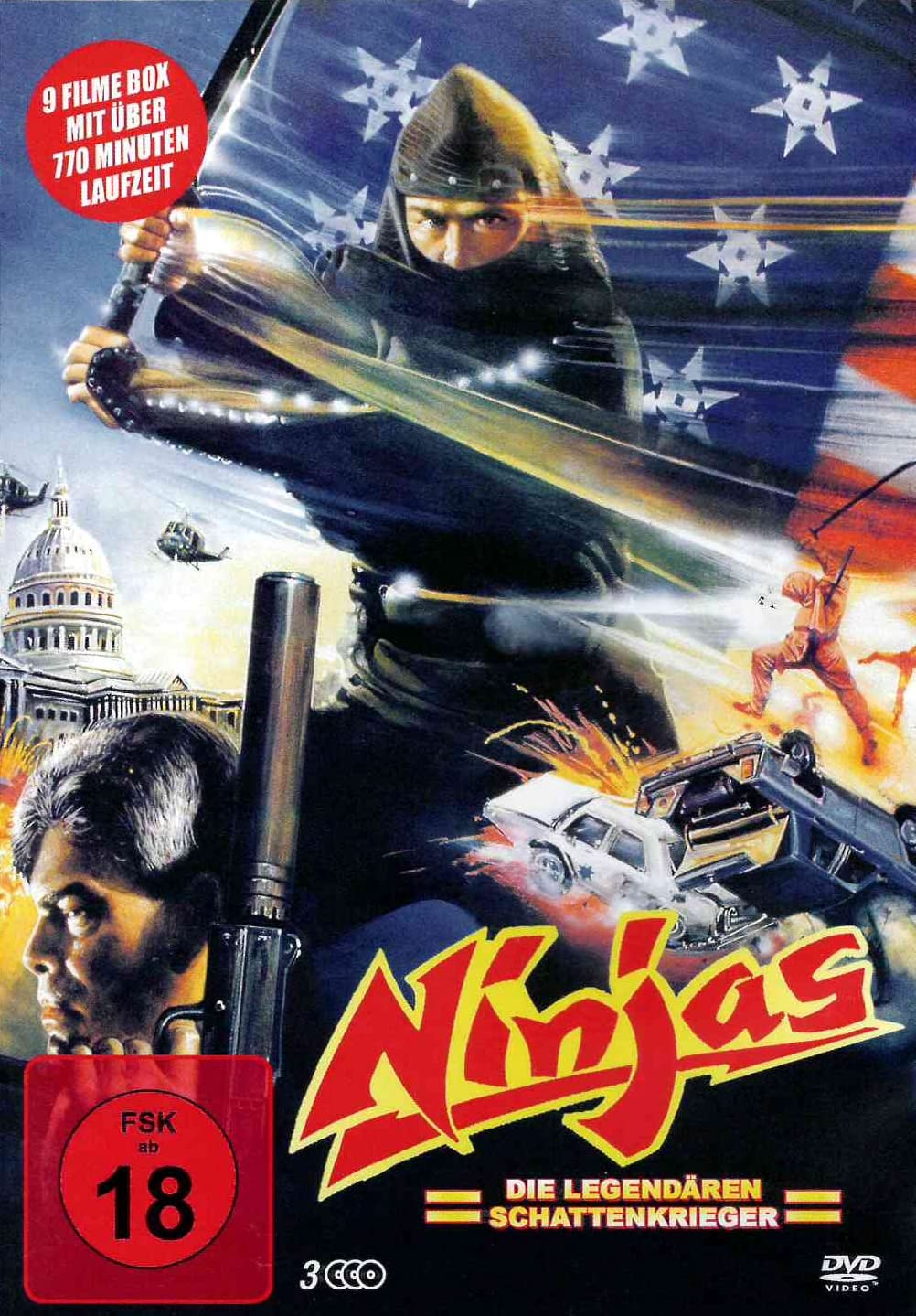 Ninjas - Die legendären Schattenkrieger - 9 Filme Box Films