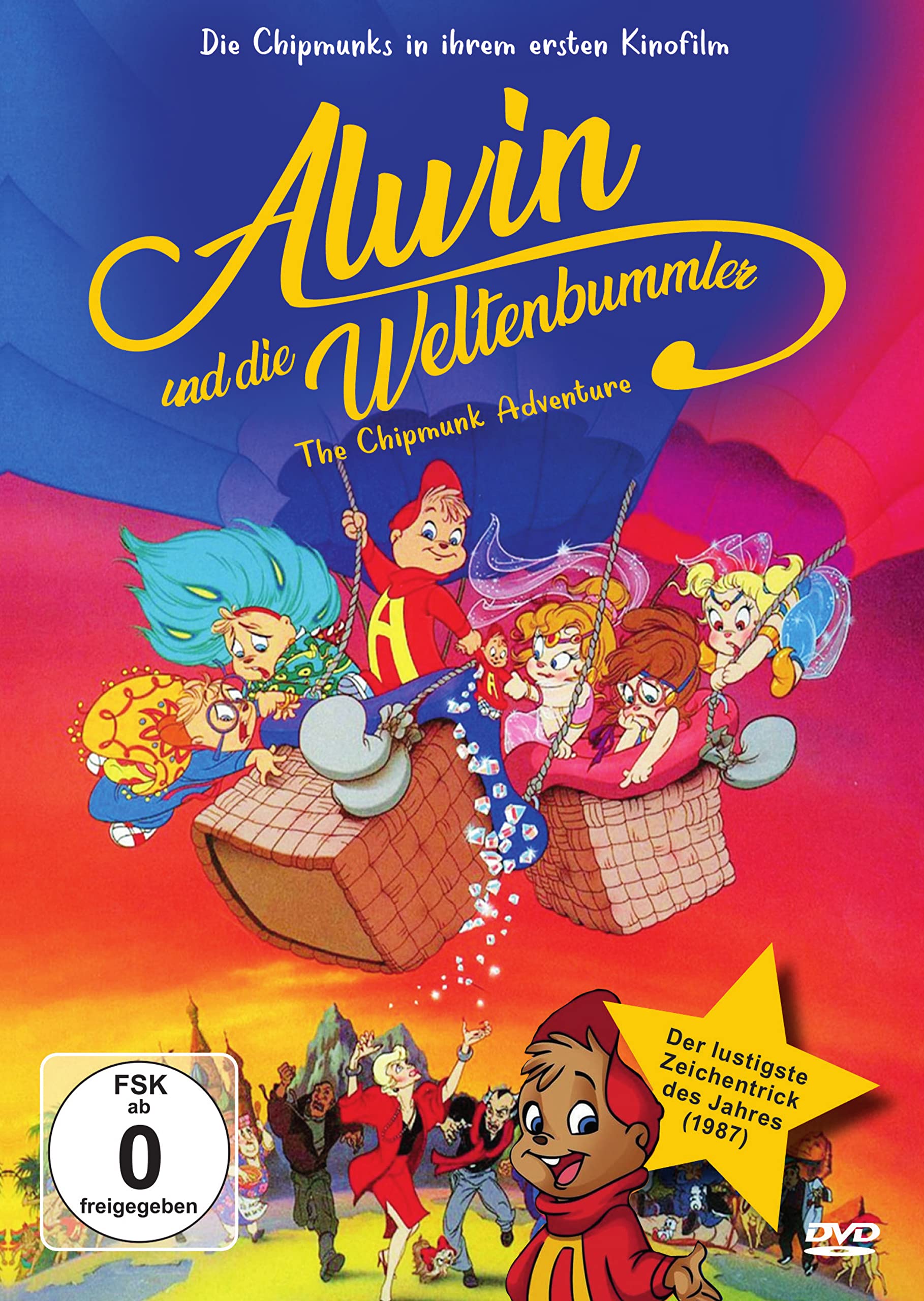 Alwin und die Weltenbummler - The Chipmunk Adventure - Die Chipmunks in ihrem ersten Kinofilm - Der Original Alvin (Animation MOVIES by WME Home Entertainment) Movies